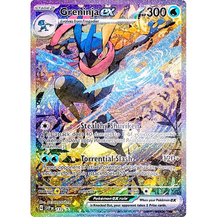 Greninja Ex #132 Pokémon Promo 1