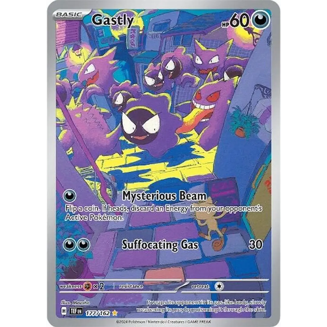 Gastly #177/162 Pokémon Temporal Forces 1