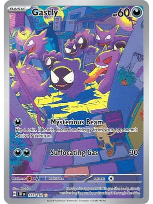 Gastly #177/162 Pokémon Temporal Forces