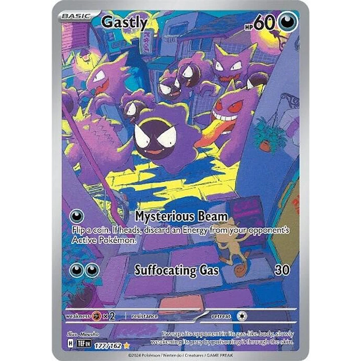 Gastly #177/162 Pokémon Temporal Forces 1