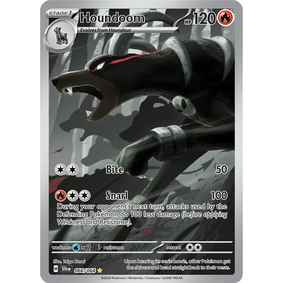 Houndoom #66/64 Pokémon Shrouded Fable 1