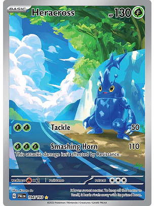 Heracross #194/193 Pokémon Paldea Evolved