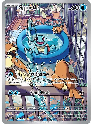 Squirtle #148/142 Pokémon Stellar Crown