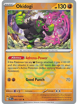 Okidogi [Poke Ball] #57/131 Pokémon Prismatic Evolutions