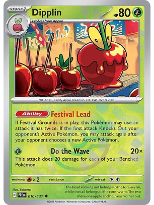 Dipplin [Poke Ball] #10/131 Pokémon Prismatic Evolutions