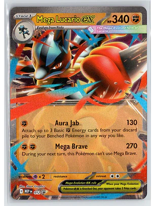 Mega Lucario EX #12 Pokémon Promo