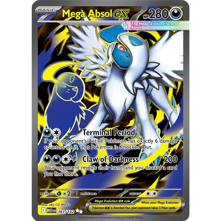 Mega Absol ex #161/132 Mega Evolution 1
