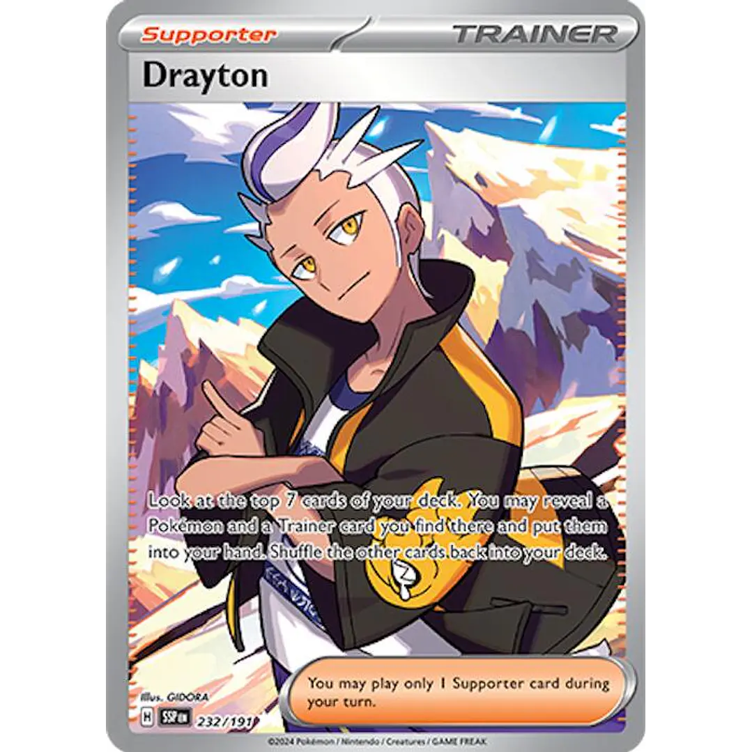 Drayton #232/191 Pokémon Surging Sparks 1