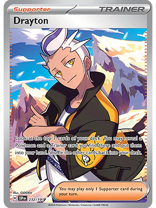 Drayton #232/191 Pokémon Surging Sparks