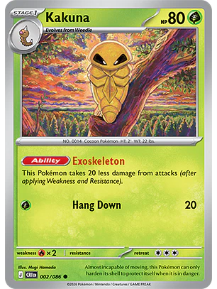Kakuna #2/86 Chaos Rising
