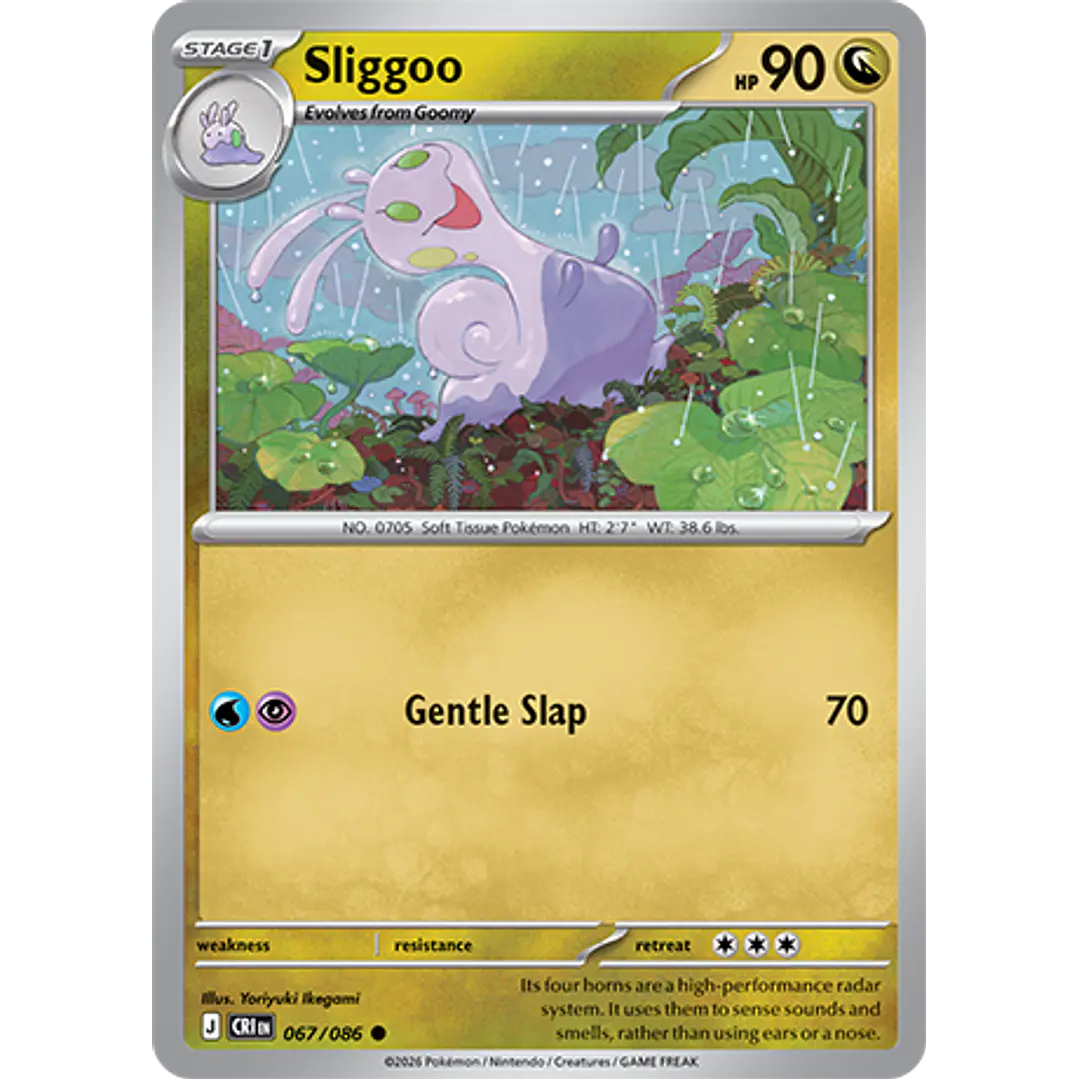 Sliggoo #67/86 Chaos Rising 1