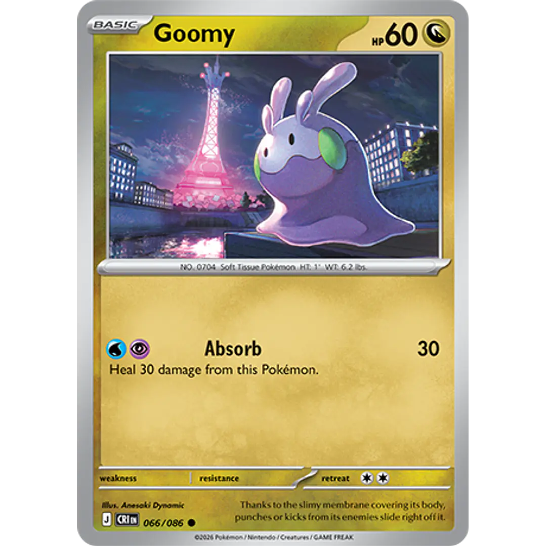 Goomy #66/86 Chaos Rising 1