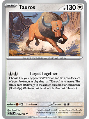 Tauros #69/86 Chaos Rising