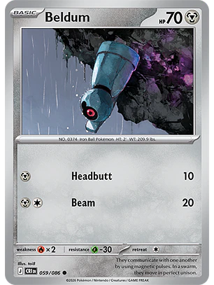 Beldum #59/86 Chaos Rising