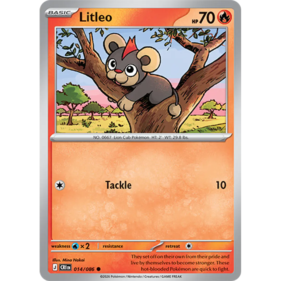 Litleo #14/86 Chaos Rising 1