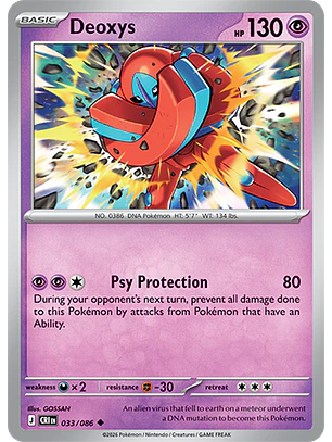 Deoxys #33/86 Chaos Rising