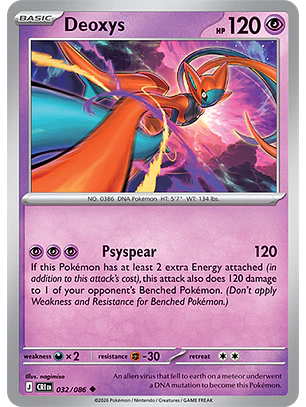 Deoxys #32/86 Chaos Rising