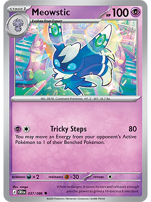 Meowstic #37/86 Chaos Rising