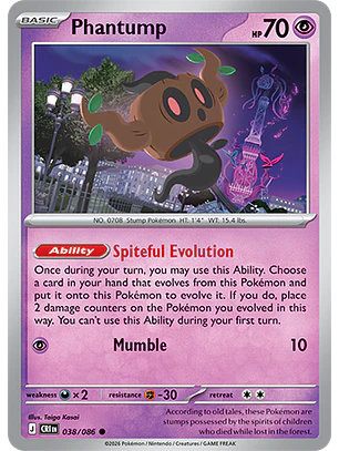 Phantump #38/86 Chaos Rising