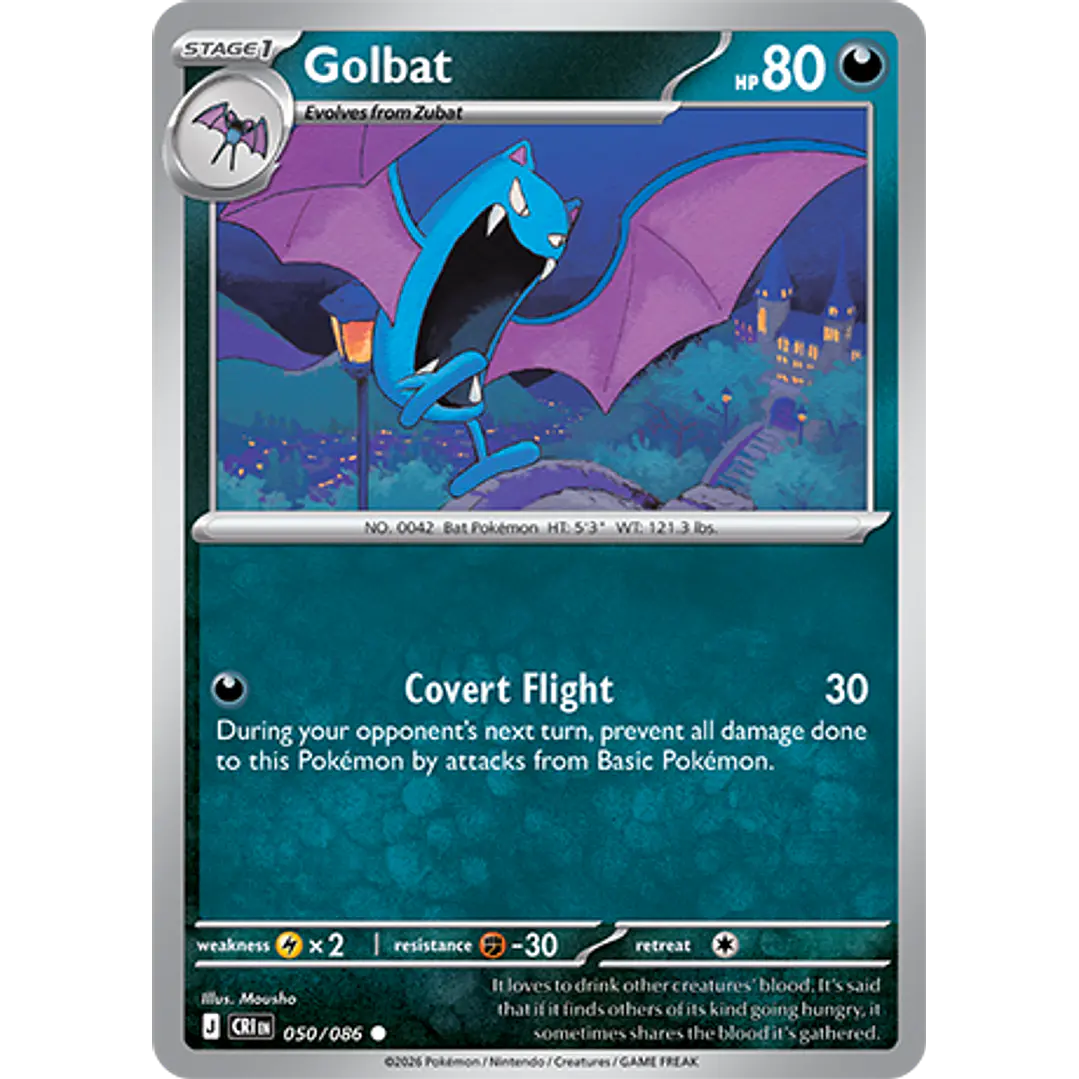 Golbat #50/86 Chaos Rising 1