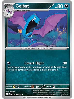 Golbat #50/86 Chaos Rising