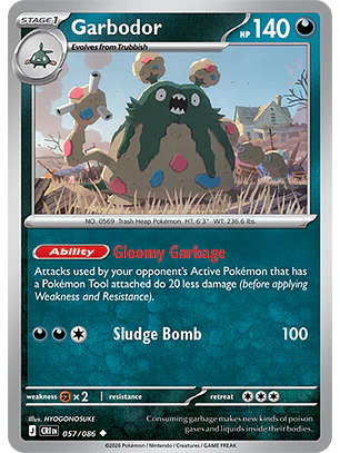 Garbodor #57/86 Chaos Rising