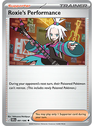 Roxie’s Performance #81/86 Chaos Rising
