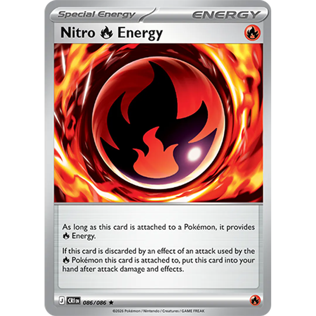 Nitro Energy #86/86 Chaos Rising 1