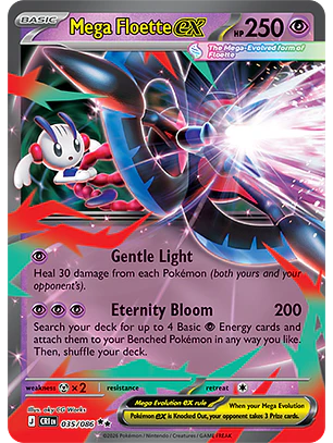 Mega Floette ex #35/86 Chaos Rising