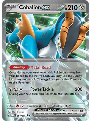 Cobalion ex #64/86 Chaos Rising