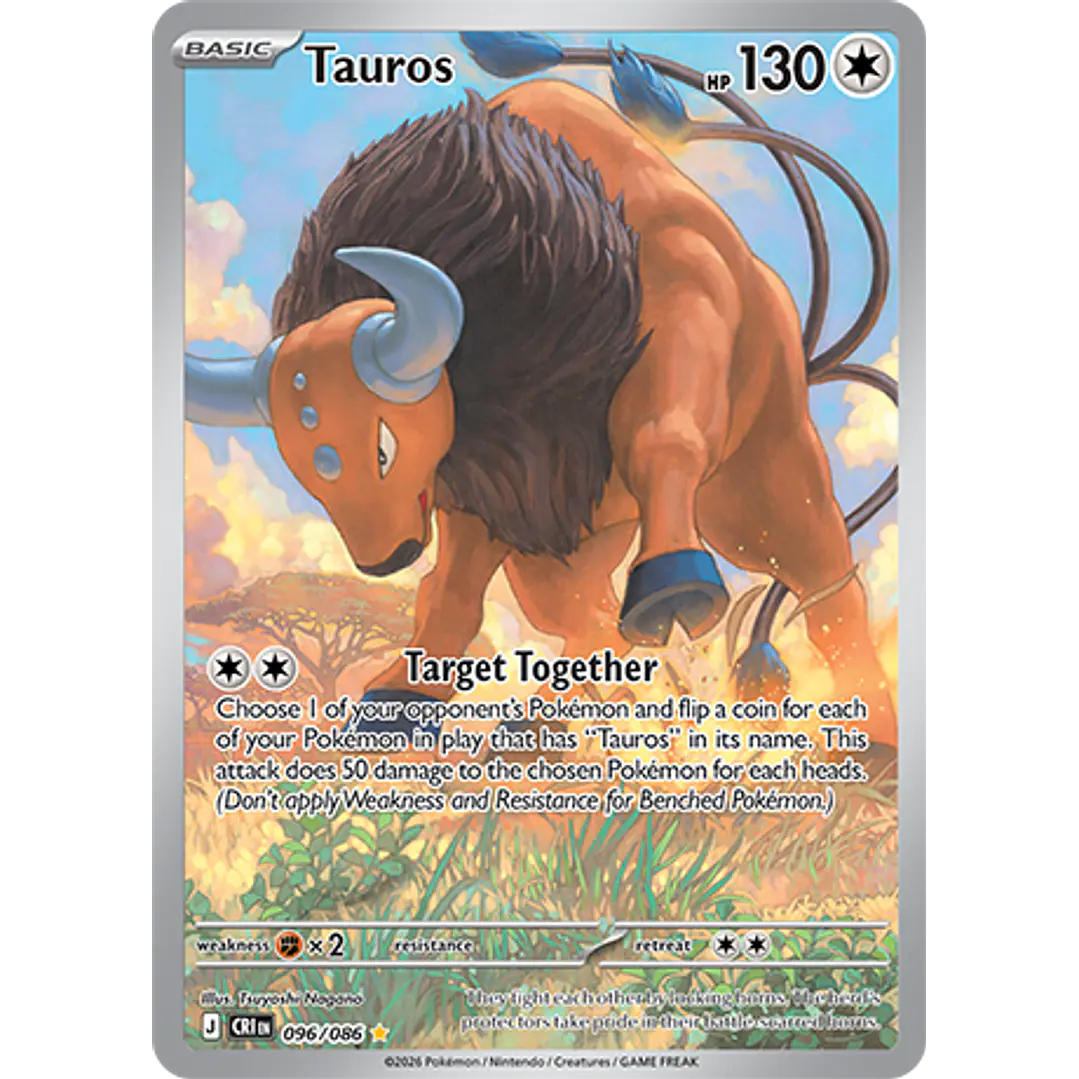 Tauros #96/86 Chaos Rising 1