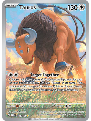 Tauros #96/86 Chaos Rising