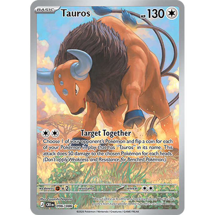 Tauros #96/86 Chaos Rising 1