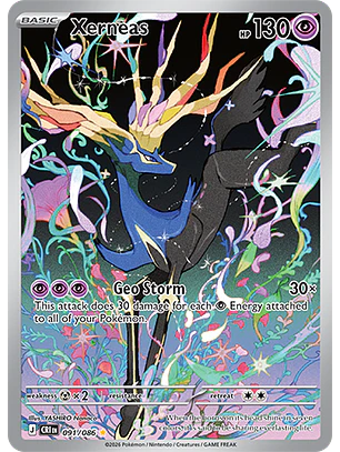 Xerneas #91/86 Chaos Rising