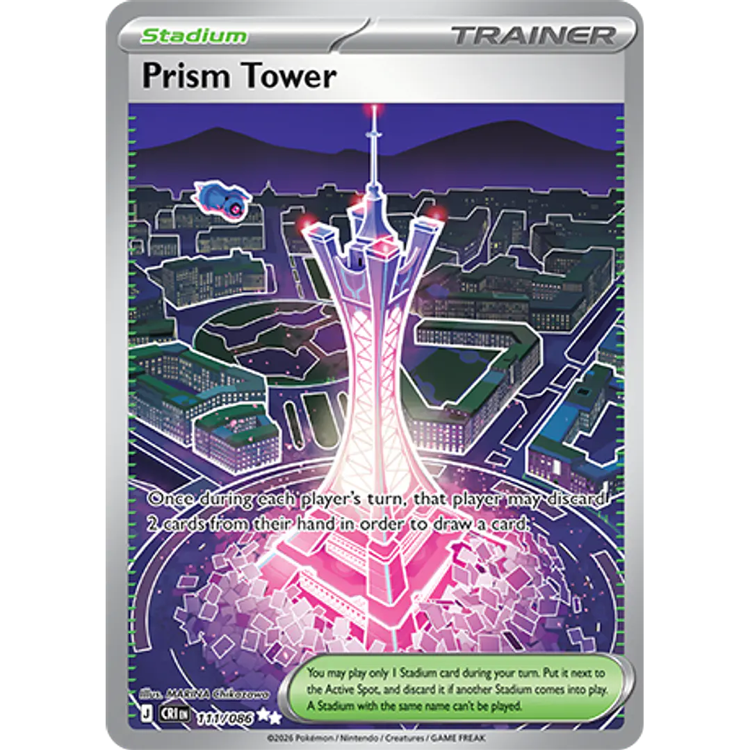Prism Tower #111/86 Chaos Rising 1