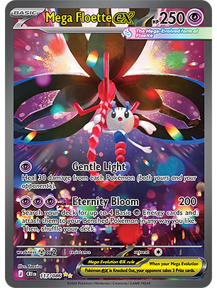 Mega Floette ex #117/86 Chaos Rising