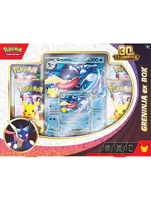 [PREVENTA 16/09/2026] POKEMON TCG - 30TH CELEBRATION - GRENINJA EX BOX - (ESPAÑOL)