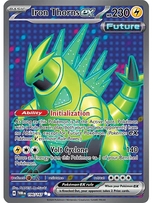 Iron Thorns ex #196/167 Pokémon Twilight Masquerade