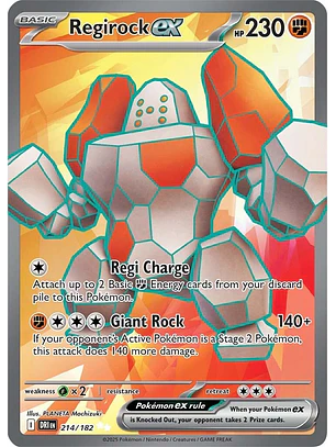 Regirock #214/182