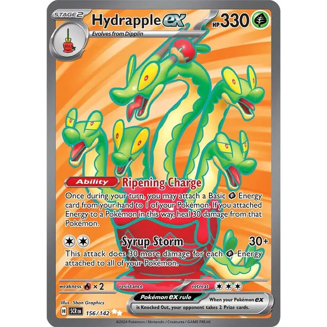 Hydrapple ex #156/142 Pokémon Stellar Crown 1