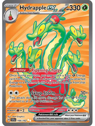 Hydrapple ex #156/142 Pokémon Stellar Crown