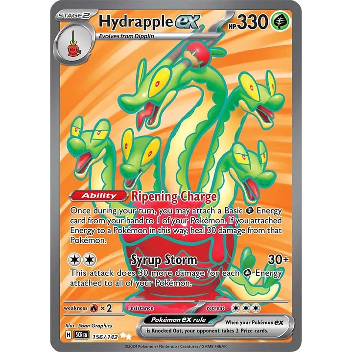 Hydrapple ex #156/142 Pokémon Stellar Crown 1