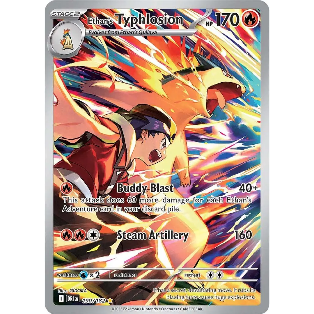 Ethan's Typhlosion #190/182 1