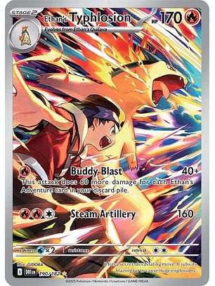 Ethan's Typhlosion #190/182