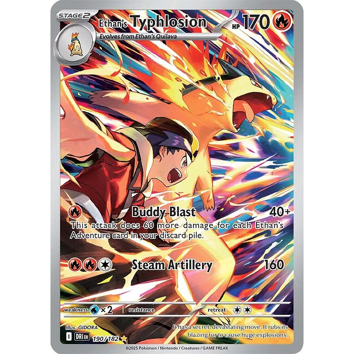 Ethan's Typhlosion #190/182 1
