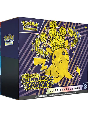 Pokémon Tcg Surging Sparks Elite Trainer Box - Inglés - ETB
