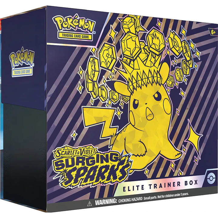Pokémon Tcg Surging Sparks Elite Trainer Box - Inglés - ETB 1