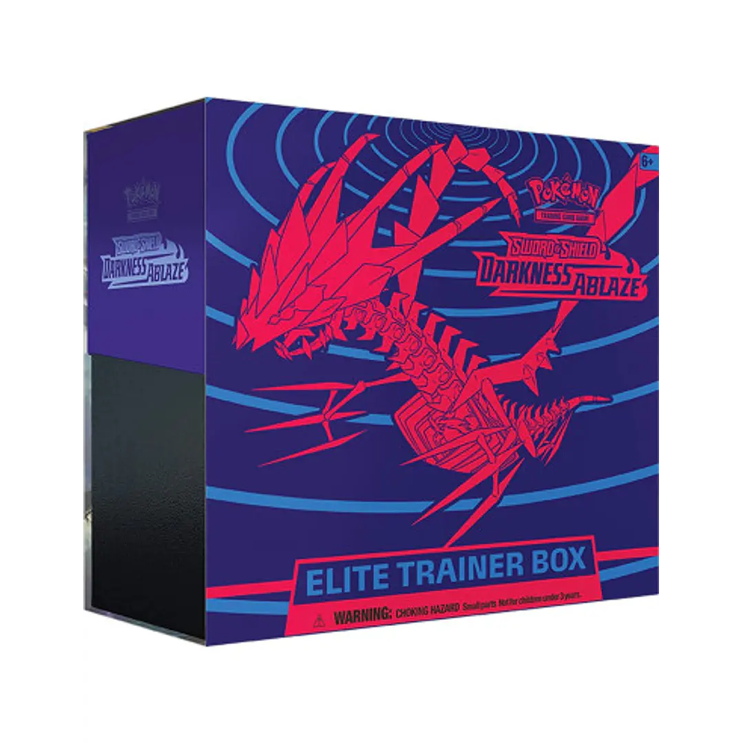 Pokémon TCG: Sword & Shield - Darkness Ablaze Elite Trainer Box - Inglés - ETB 1