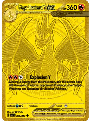 Mega Charizard Y ex - 294/217 Ascended Heroes