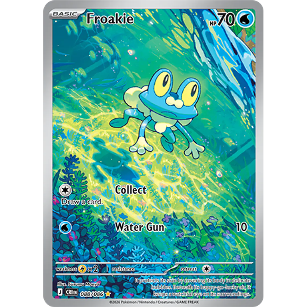 Froakie #88/86 Chaos Rising 1